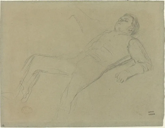 Framed Print : Fallen Jockey (Study For Scene From The Steeplechase: The Fallen Jockey') Framed Print : Fallen Jockey (Study For Scene From The Steeplechase: The Fallen Jockey')