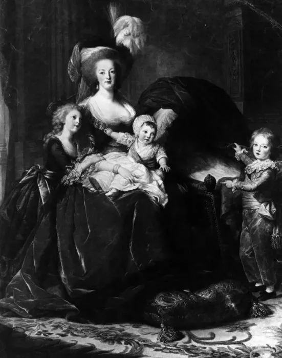 Framed Print : Family By Le Brun Framed Print : Family By Le Brun
