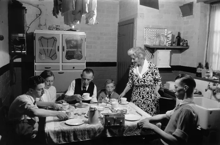 Framed Print : Family Meal Framed Print : Family Meal