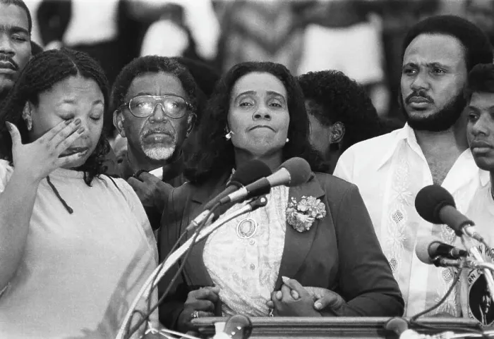 Framed Print : The Family Of Slain Dr. Martin Luther King, Jr. At The March On Washington Framed Print : The Family Of Slain Dr. Martin Luther King, Jr. At The March On Washington