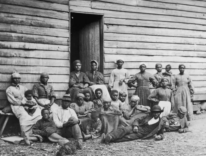 Framed Print : Family of Slaves Framed Print : Family of Slaves