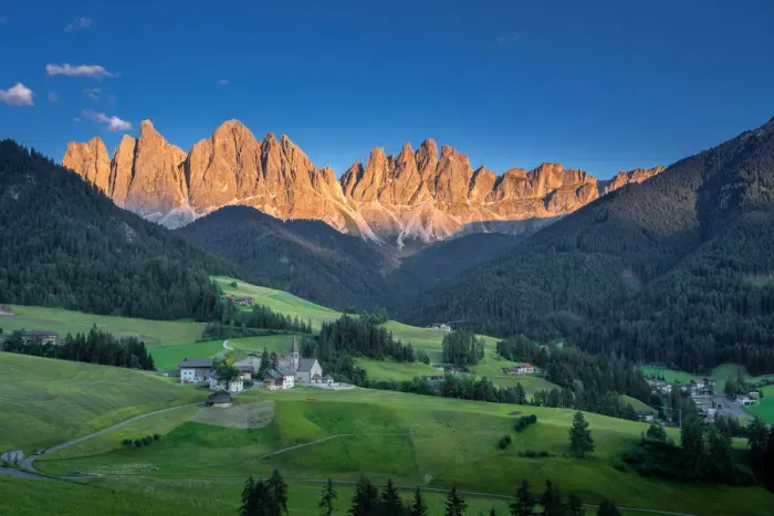 Framed Print : Famous best alpine place of the world, Santa Maddalena village with magical Dolomites Framed Print : Famous best alpine place of the world, Santa Maddalena village with magical Dolomites