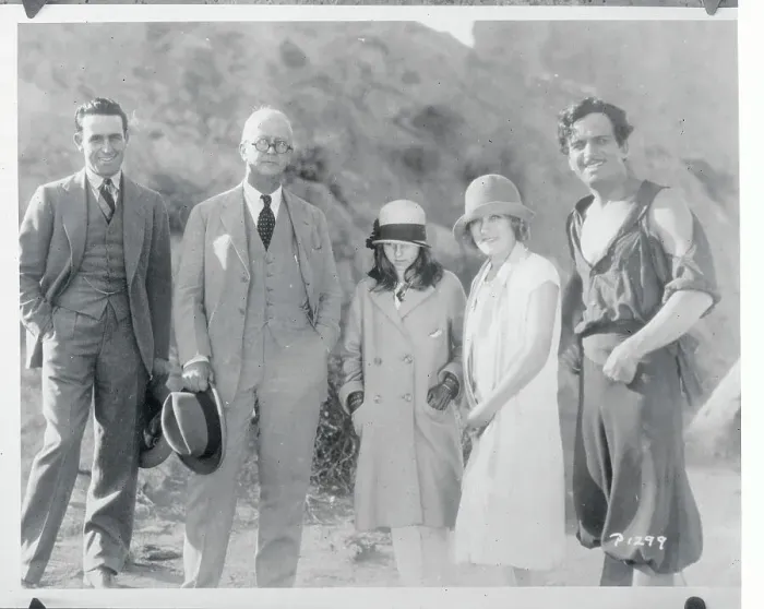 Framed Print : Famous Friends Posing for Camera Framed Print : Famous Friends Posing for Camera