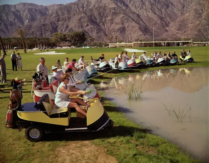 Framed Print : Famous Hollywood Couples on Golf Course Framed Print : Famous Hollywood Couples on Golf Course