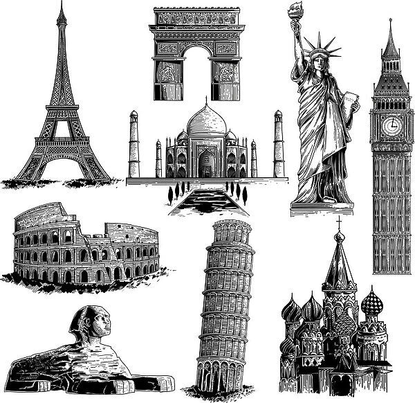 Famous landmarks