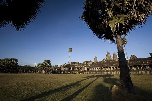The most famous temple of Angkor Wat, Angkor, Cambodia