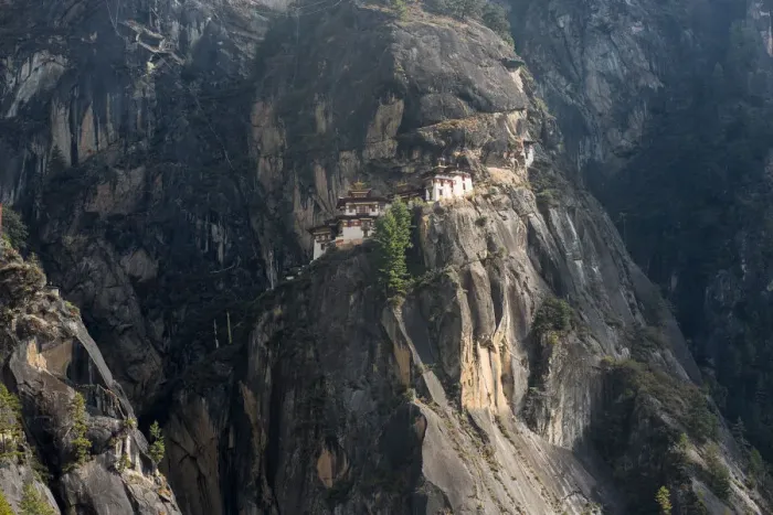 Framed Print : The famous Tigers Nest in Bhutan, Himalayas Framed Print : The famous Tigers Nest in Bhutan, Himalayas