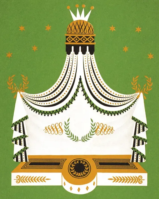 Framed Print : Fancy Curtain