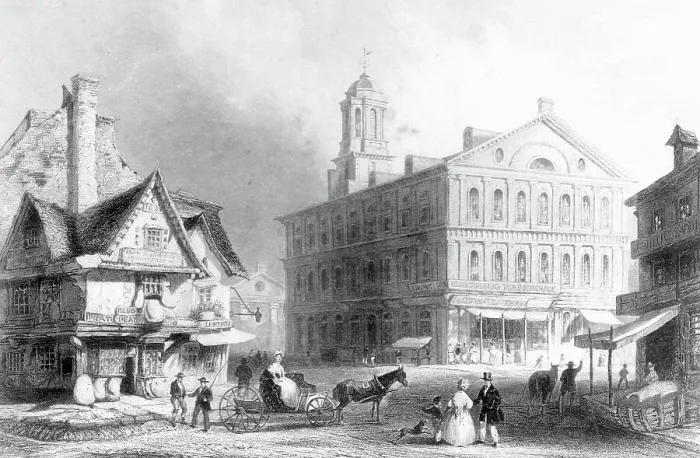 Framed Print : Faneuil Hall Framed Print : Faneuil Hall