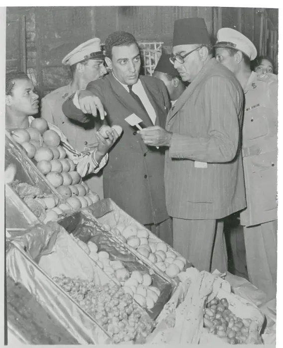 Framed Print : Farid Antoun Observing Food Prices