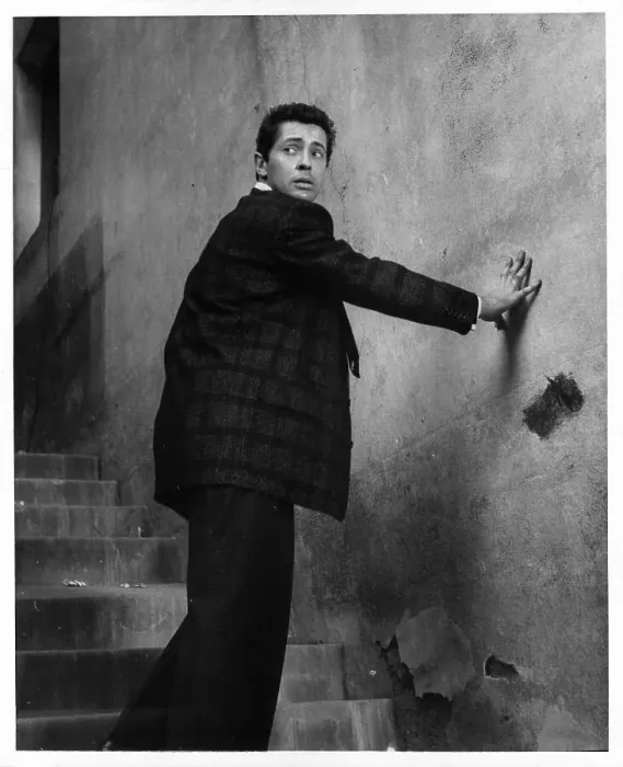 Framed Print : Farley Granger In The Naked Street Framed Print : Farley Granger In The Naked Street