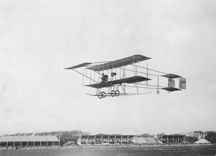 Framed Print : Farman Biplane Framed Print : Farman Biplane