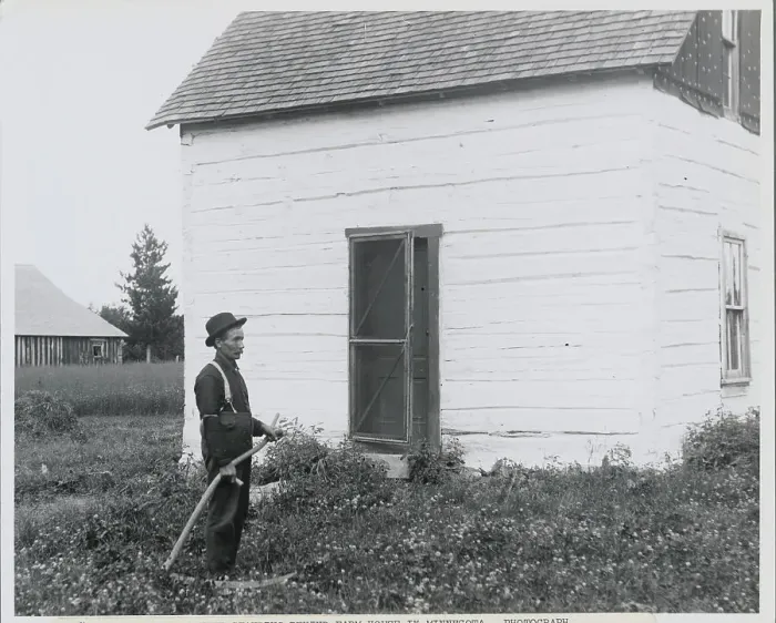 Framed Print : Farmer Holding Scythe Framed Print : Farmer Holding Scythe