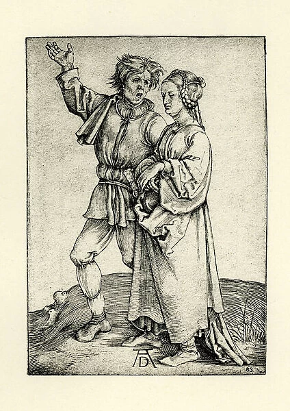 Farmer with his wife