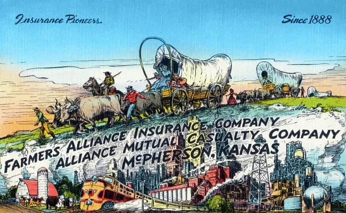 Framed Print : Farmers Alliance Insurance Company Framed Print : Farmers Alliance Insurance Company