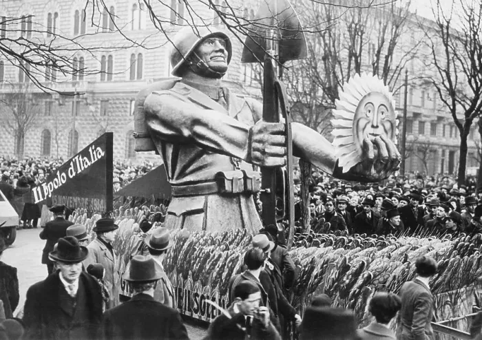 Framed Print : Fascist Rally in Milan 1939 Framed Print : Fascist Rally in Milan 1939