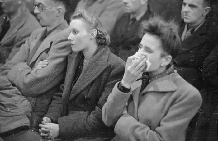 Framed Print : Fascists. 1st May 1948: Delegates at the formation conference of British Framed Print : Fascists. 1st May 1948: Delegates at the formation conference of British