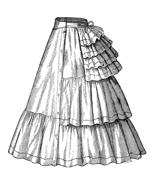 Framed Print : Fashion clothes and hairstyle models from the 1800s Framed Print : Fashion clothes and hairstyle models from the 1800s