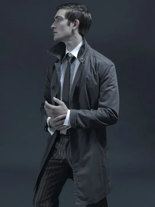 Framed Print : Fashion shot of a man in a suit and jacket Framed Print : Fashion shot of a man in a suit and jacket