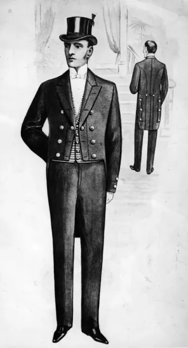 Framed Print : Fashionable Footman