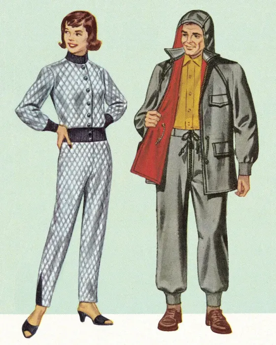 Framed Print : Fashionable Man and Woman Framed Print : Fashionable Man and Woman