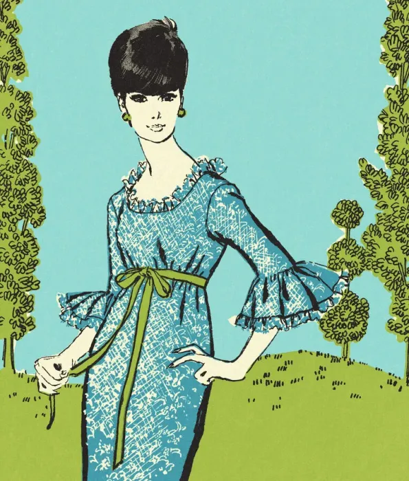 Framed Print : Fashionable Woman Framed Print : Fashionable Woman