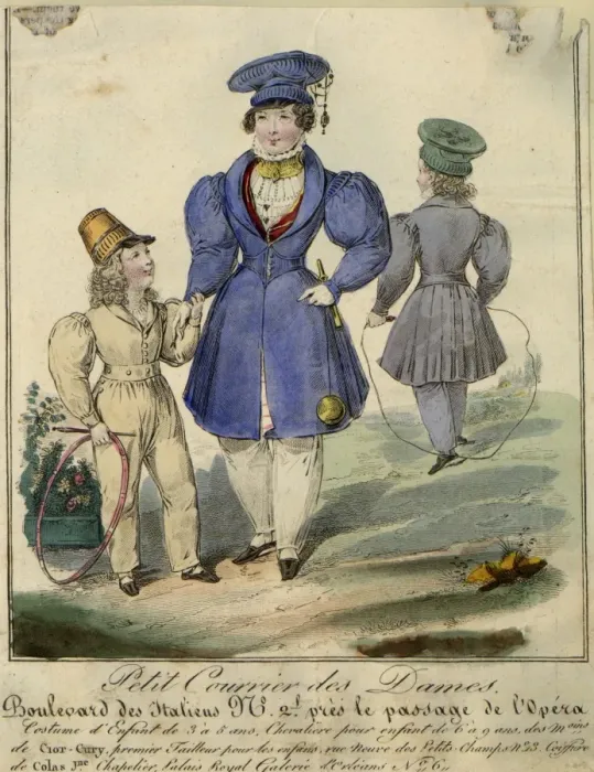 Framed Print : Fashions For Children Framed Print : Fashions For Children