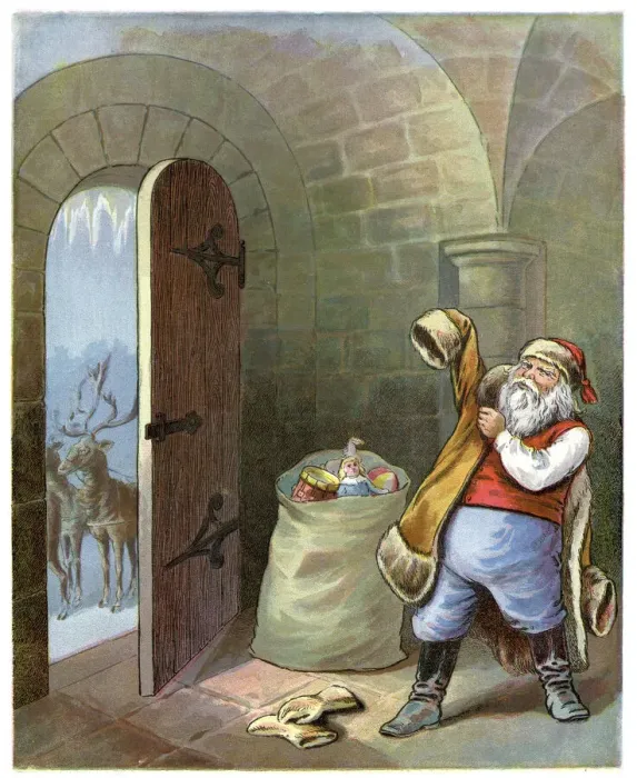 Framed Print : Father Christmas Framed Print : Father Christmas