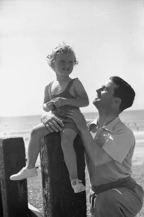 Framed Print : Father And Daughter Framed Print : Father And Daughter
