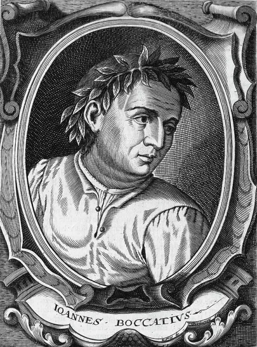 Framed Print : Father Of Italian Prose Boccaccio