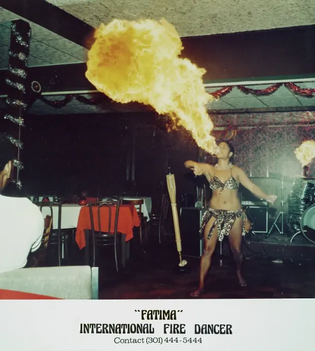 Framed Print : Fatima, International Fire Dancer
