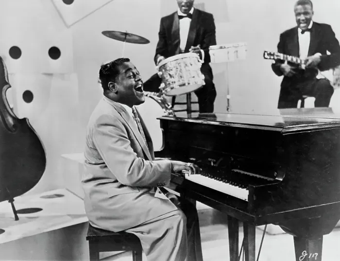 Framed Print : Fats Domino Performing on TV Framed Print : Fats Domino Performing on TV