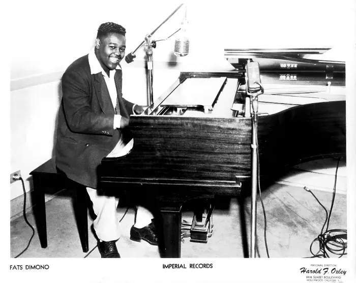 Framed Print : Fats Domino Portrait at the Piano Framed Print : Fats Domino Portrait at the Piano