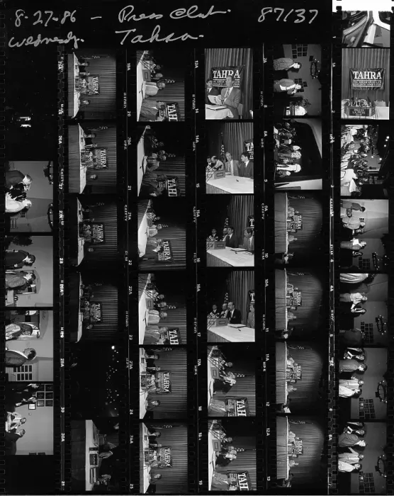 Framed Print : Fats Domino Proof Sheet Framed Print : Fats Domino Proof Sheet