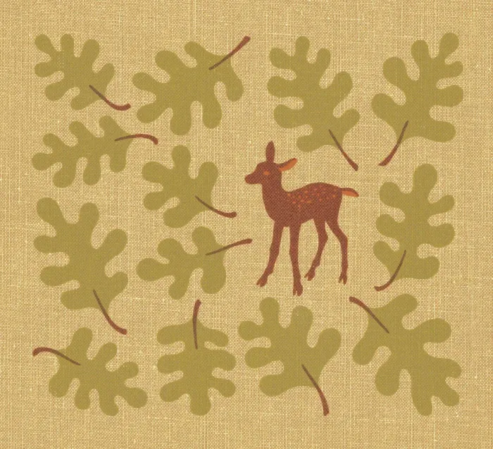 Framed Print : Fawn Among Leaves Framed Print : Fawn Among Leaves