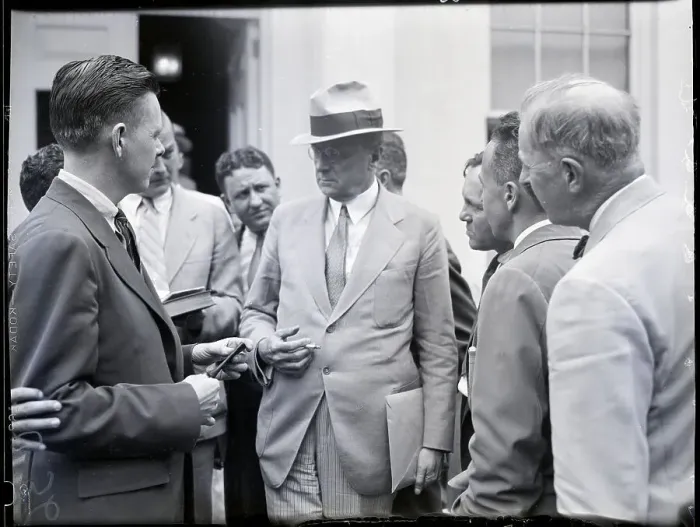 Framed Print : F.D. Roosevelt and Homer Cummings Framed Print : F.D. Roosevelt and Homer Cummings