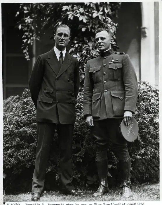 Framed Print : FDR and Kent Shuler