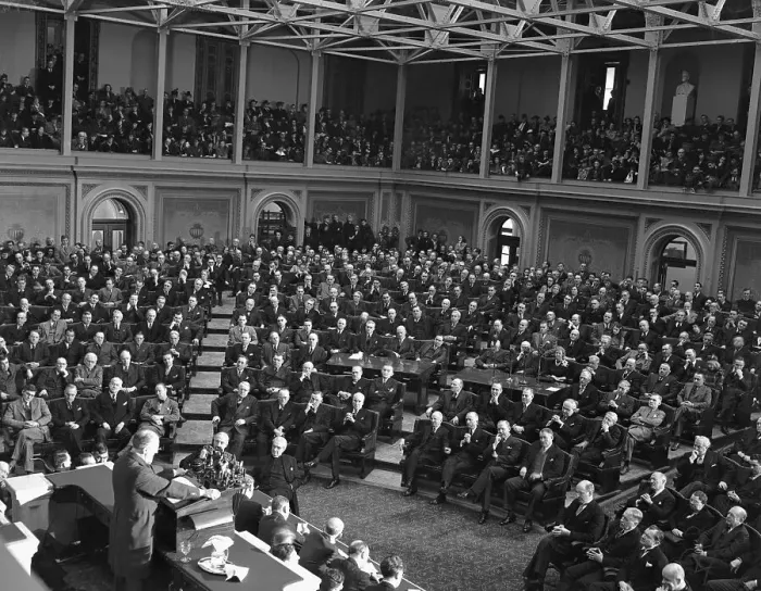 Framed Print : FDR Speaking to Congress Framed Print : FDR Speaking to Congress