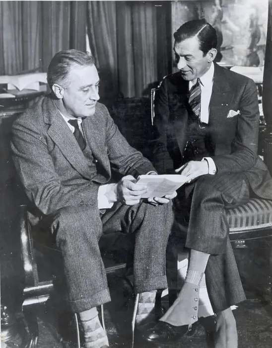 Framed Print : FDR Speaking with Jimmy Walker Framed Print : FDR Speaking with Jimmy Walker