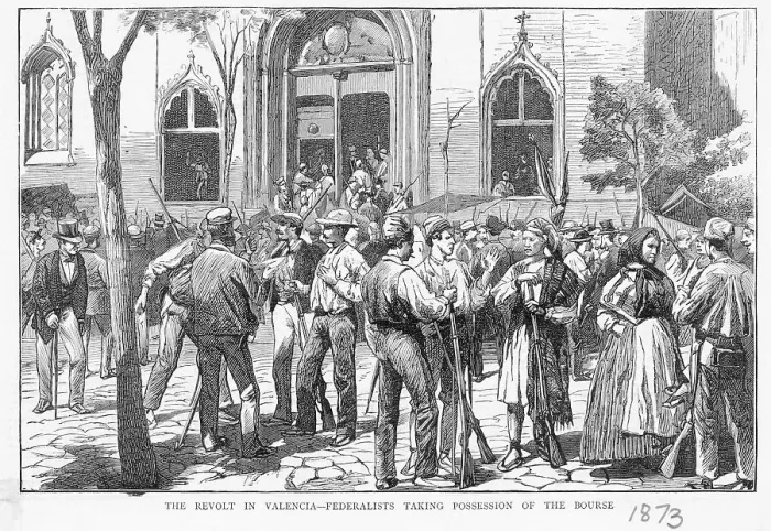 Framed Print : Federalists Take Possession of Bourse Framed Print : Federalists Take Possession of Bourse