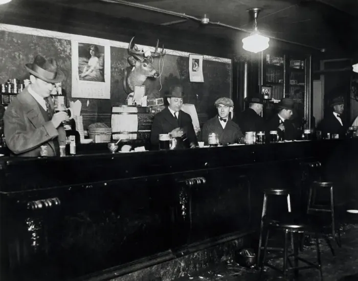 Framed Print : Feds Drinking Raided Contraband Liquor
