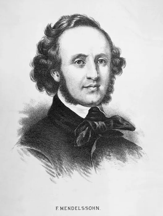 Framed Print : Felix Mendelssohn Framed Print : Felix Mendelssohn