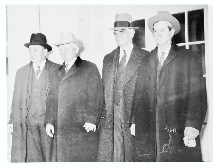 Framed Print : Fellow Politicians Posing at White House Framed Print : Fellow Politicians Posing at White House