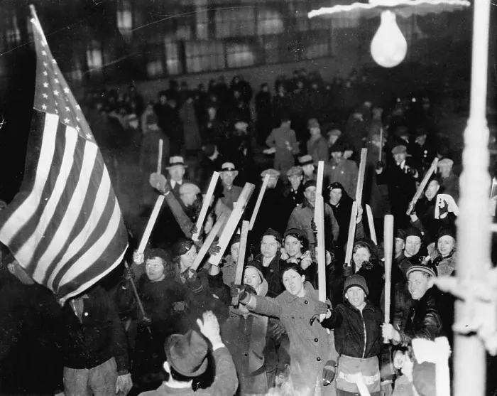 Framed Print : Female Protesters Advance Toward GM Plant Framed Print : Female Protesters Advance Toward GM Plant