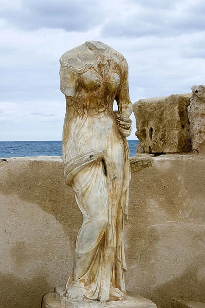 Female roman torso Sabratha Libya
