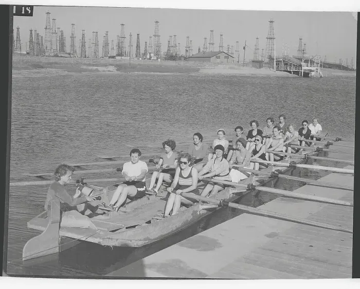 Framed Print : Female Rowing Team Framed Print : Female Rowing Team