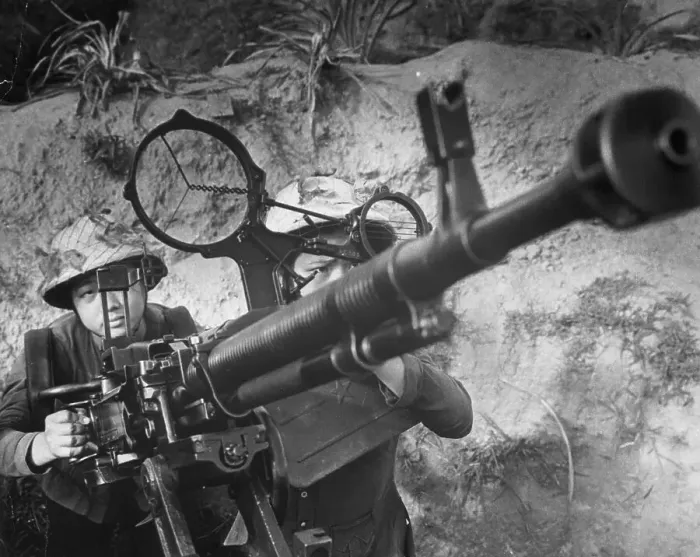 Framed Print : Female Soldiers Operating an Anti-Aircraft Gun Framed Print : Female Soldiers Operating an Anti-Aircraft Gun