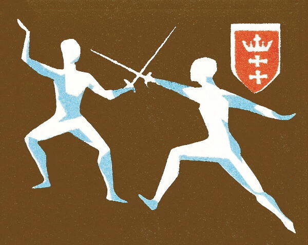 Fencers. http: /  / csaimages.com / images / istockprofile / csa_vector_dsp.jpg