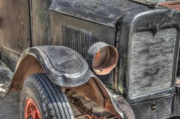 Rusty Model T Pickups
