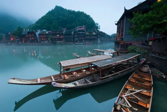 Framed Print : Fenghuang city Framed Print : Fenghuang city